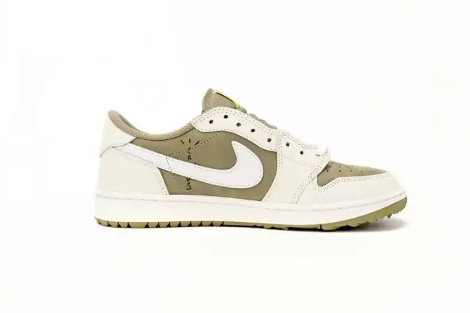 One Kick Travis Scott Golf Air 1 x Jordan Low FZ3124-200 0527